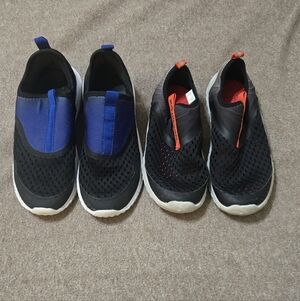 Kids Black/Red& Blue/White Slip-On BEACH/BEACH Shoes